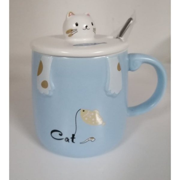 Taza Cat-Fish Azul