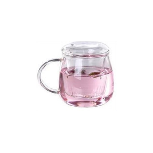 Tetera de Cristal c/Tapa e Infusor