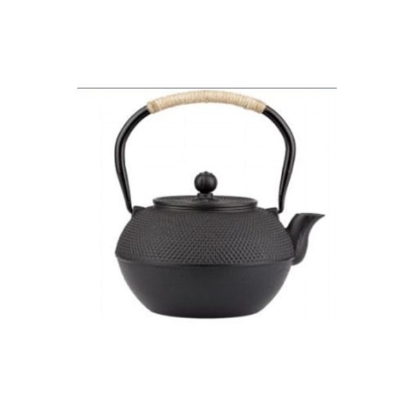 Tetera de Hierro Negra 600ml.