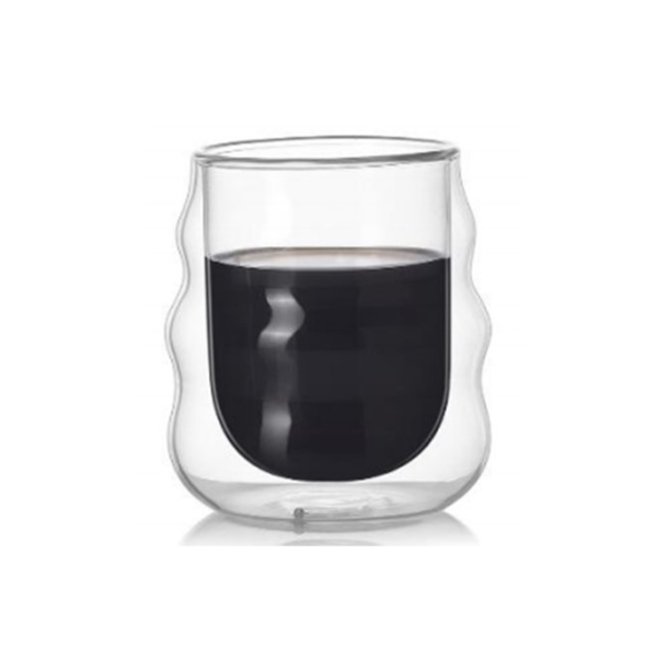 Vaso Doble Cristal 300ml.